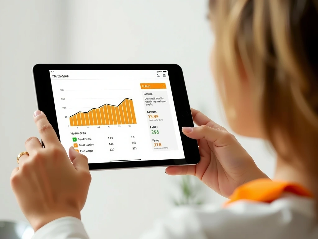 Analyse von Gesundheitsdaten auf Tablet